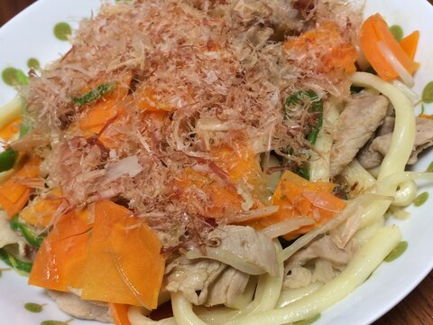 【10分で簡単】我が家の絶品焼きうどん☆